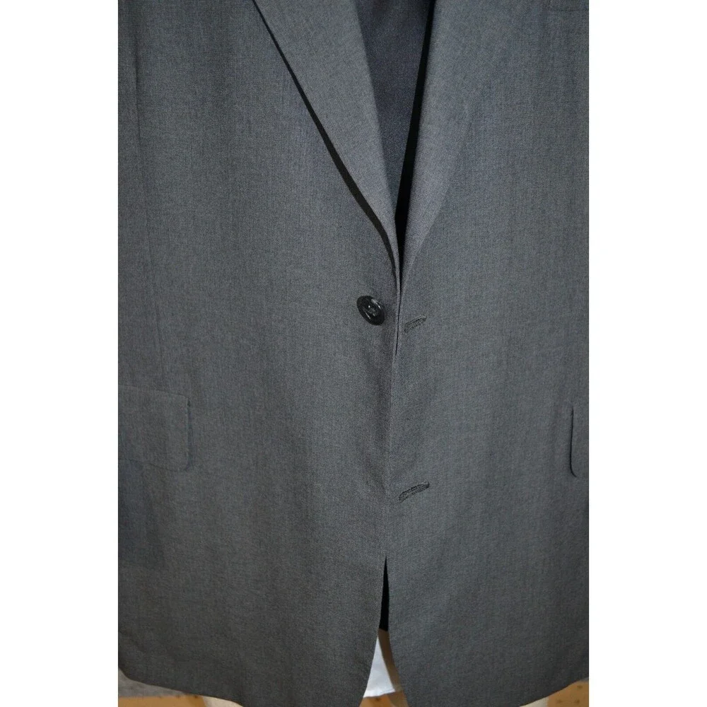 Vtg 1993 Oxxford Clothes Mens Blazer Gray‎ 46R men's Sports Coat Suit Jacket